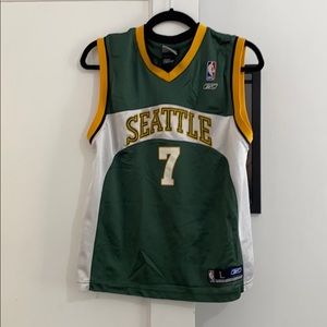 Vintage Seattle SuperSonic Jersey